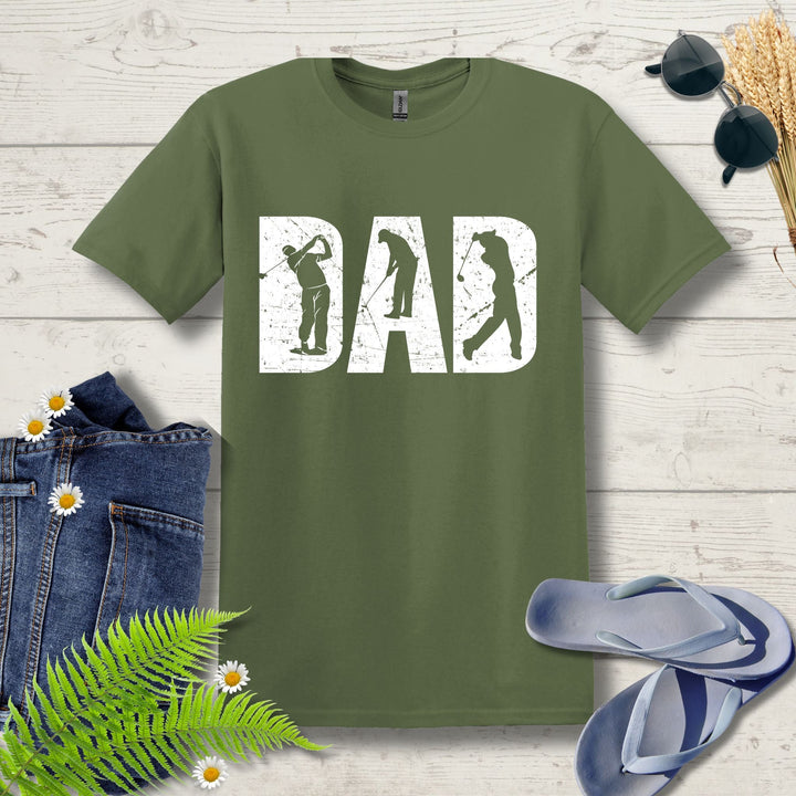 Golfing DAD T-Shirt - Outdoor Tees