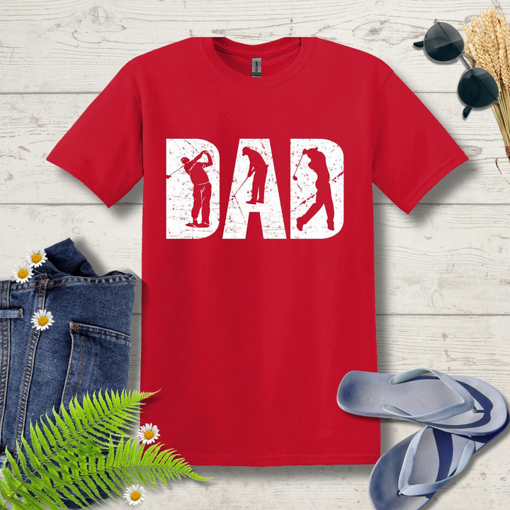 Golfing DAD T-Shirt - Outdoor Tees