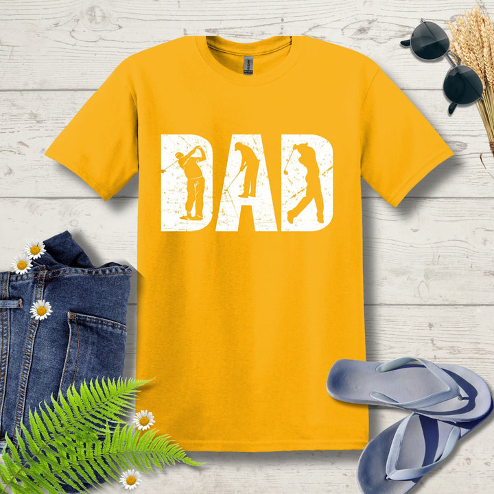 Golfing DAD T-Shirt - Outdoor Tees