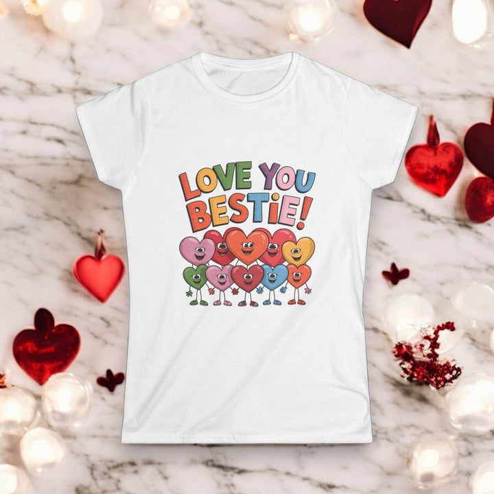 Love You Bestie T-Shirt - Outdoor Tees