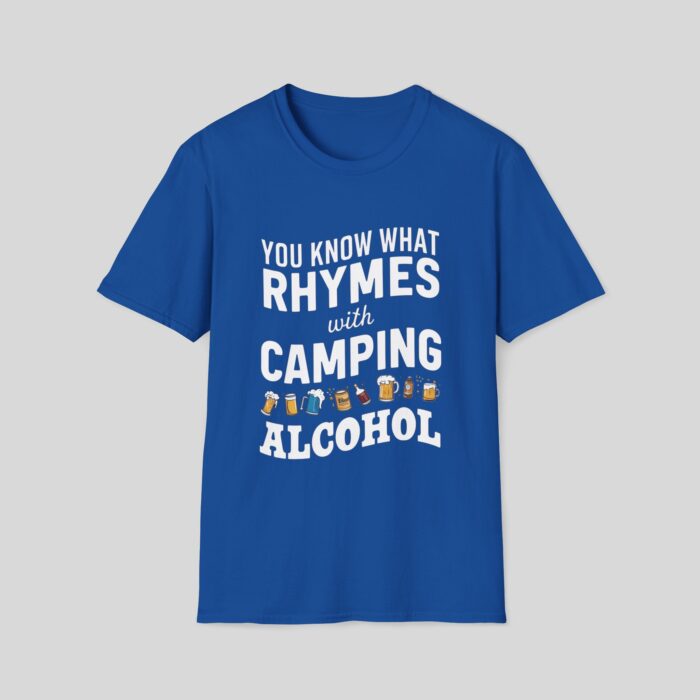 You Know What Rhymes With Camping T-Shirt - Image 2