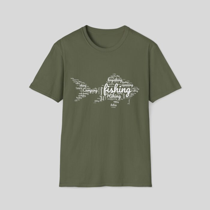 Outdoor activities Fish T-Shirt - Image 5