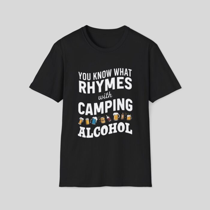 You Know What Rhymes With Camping T-Shirt - Image 3