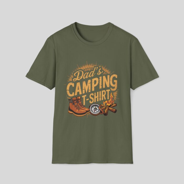 Dad's Camping Tee - Image 8