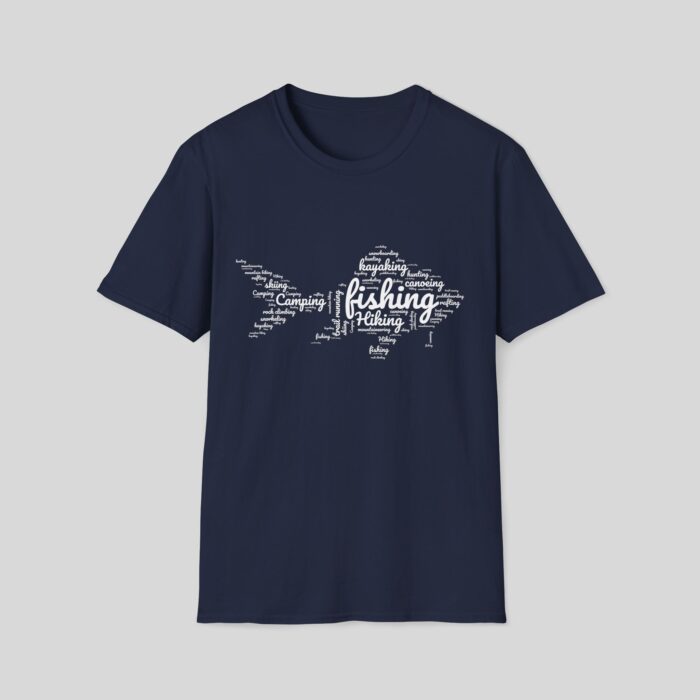 Outdoor activities Fish T-Shirt - Image 2