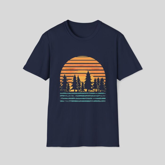 Retro Sunset Trees - Image 7