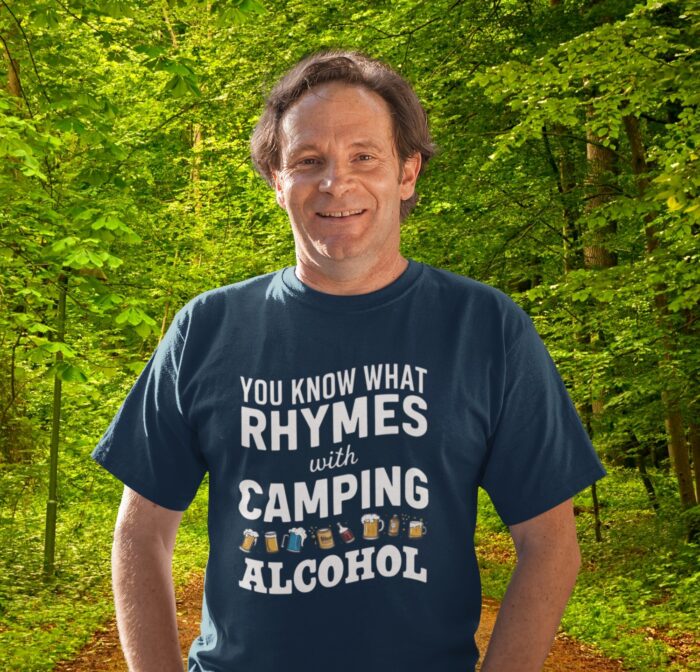 You Know What Rhymes With Camping T-Shirt