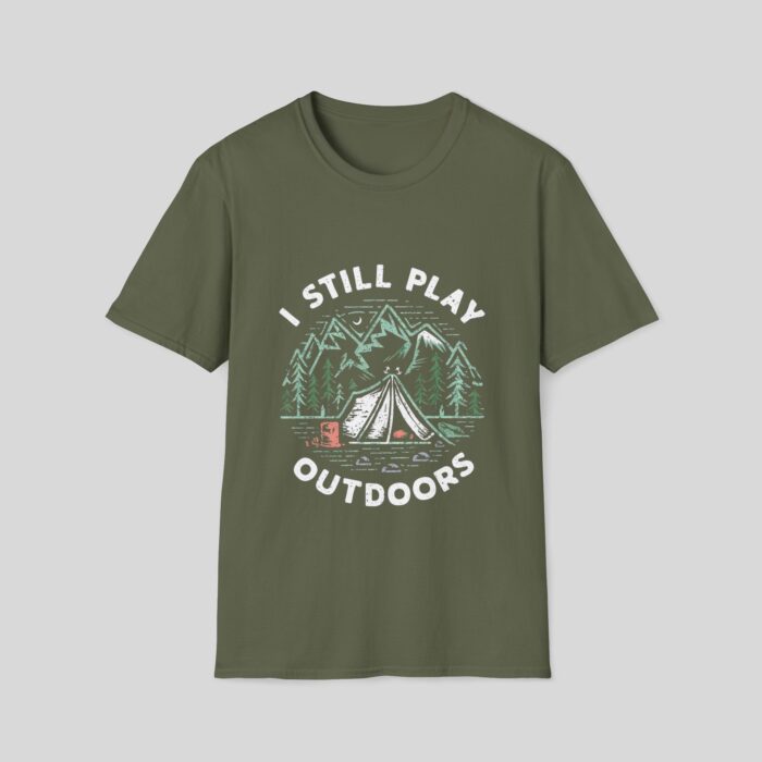 I Still Play Outdoors T-Shirt - Image 4