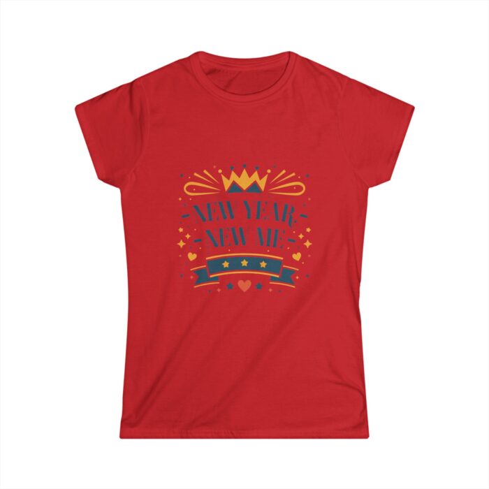 New Year New Me Women's T-Shirt - Motivational and Festive Graphic Tee - Image 4