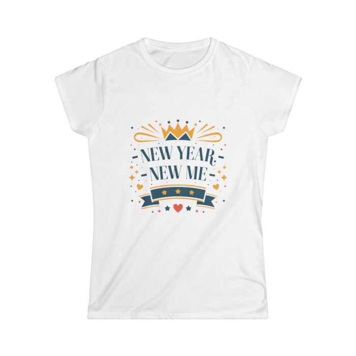 New Year New Me Women's T-Shirt - Motivational and Festive Graphic Tee - Image 2